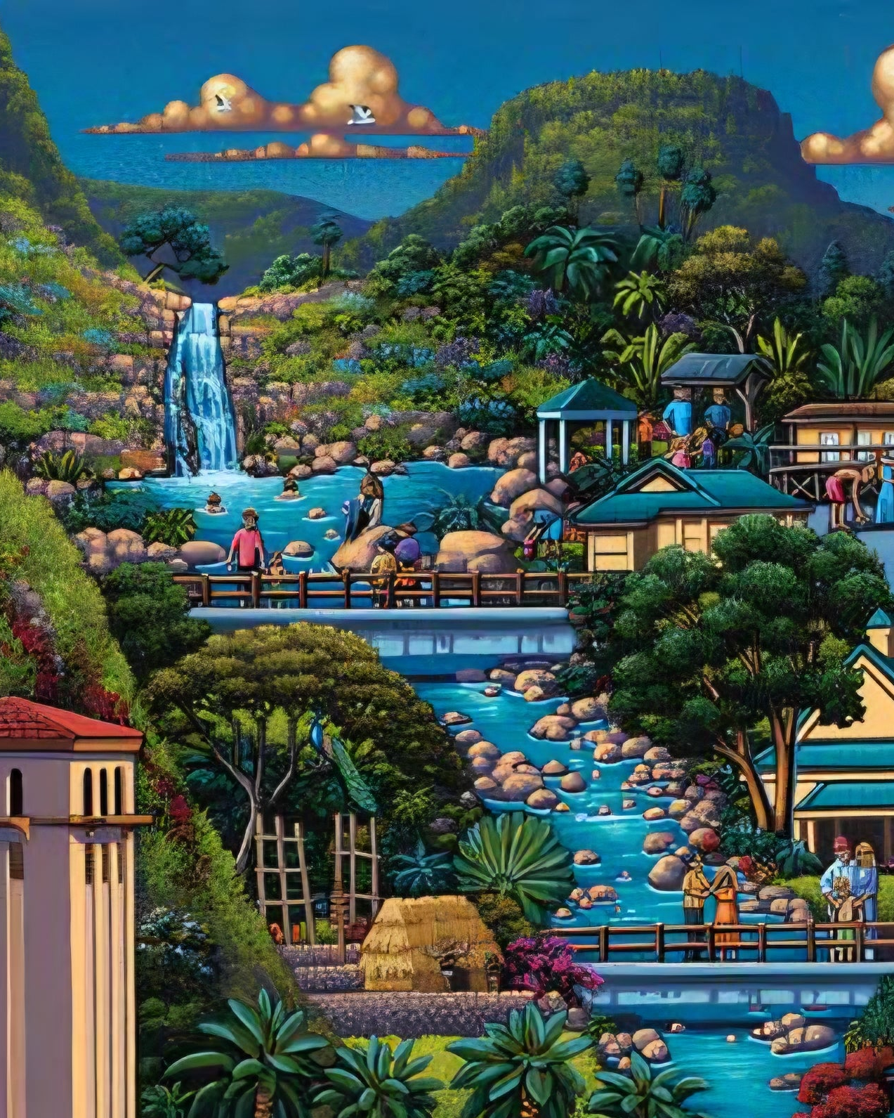 North Shore, Hawaii - 500 Piece Puzzle by Eric Dowdle - Premium No Glare Signature Edition