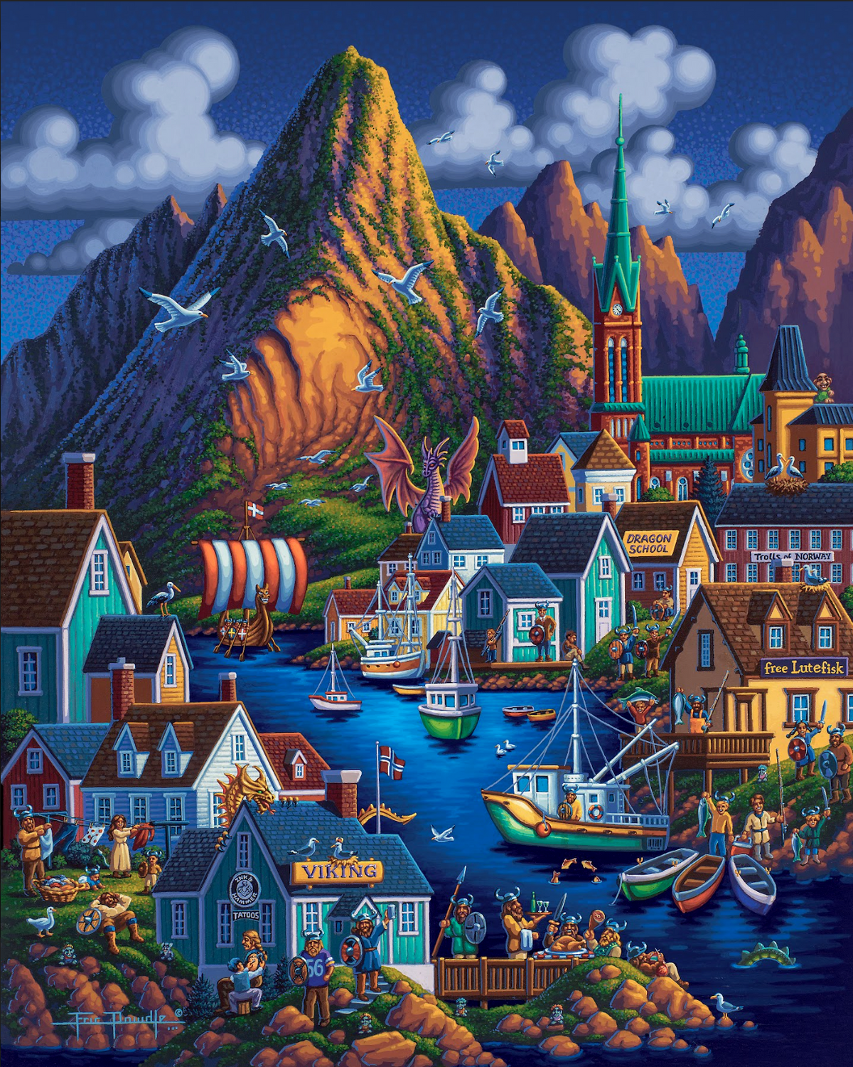 Norway Dowdle Signature Edition Puzzle