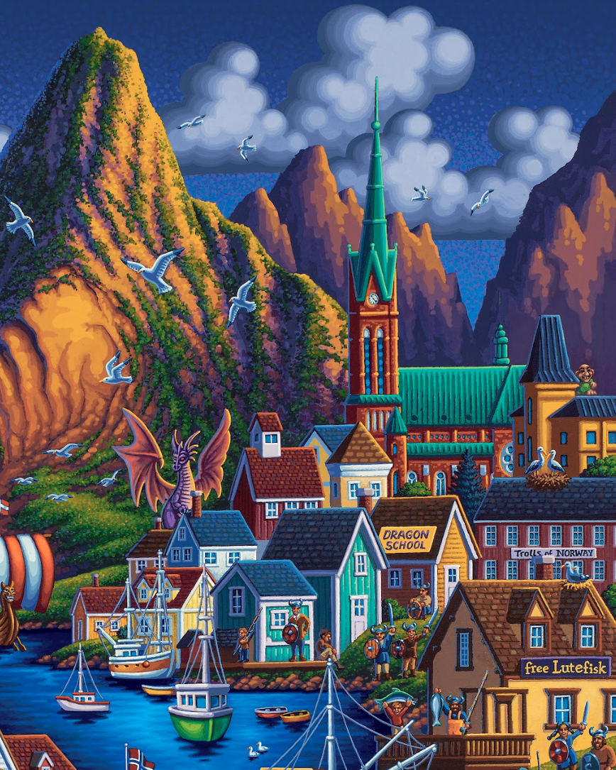 Norway Dowdle Signature Edition Puzzle