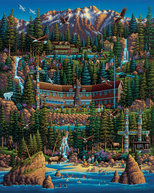 Olympic National Park, Washington Dowdle Signature Edition Puzzle