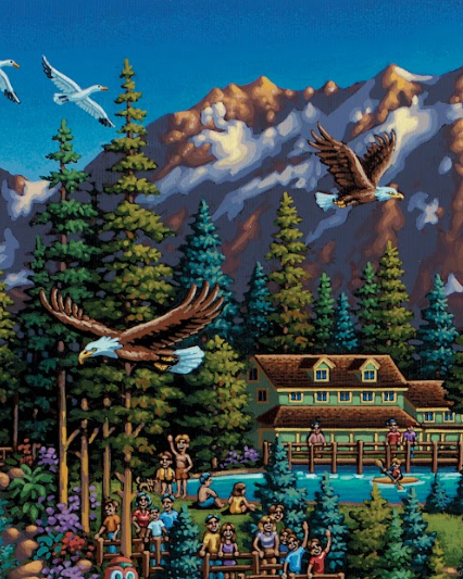 Olympic National Park, Washington Dowdle Signature Edition Puzzle