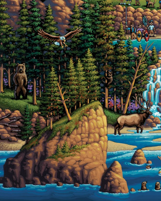 Olympic National Park, Washington Dowdle Signature Edition Puzzle