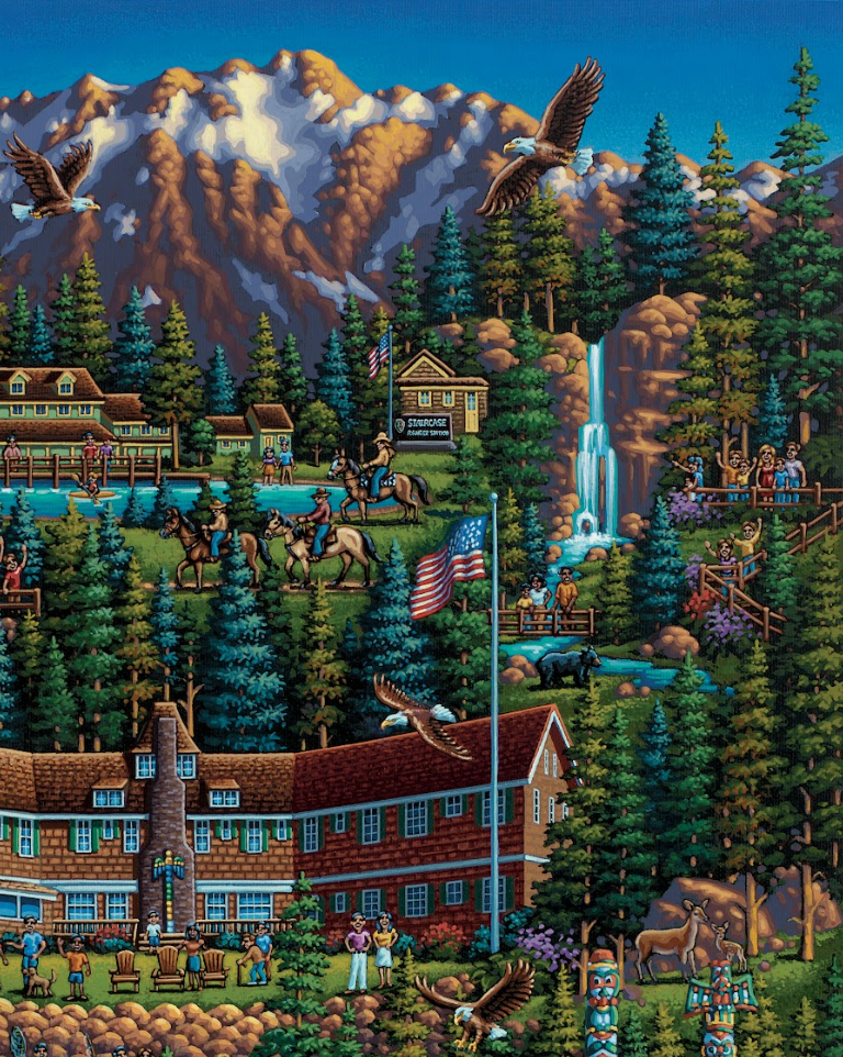 Olympic National Park, Washington Dowdle Signature Edition Puzzle