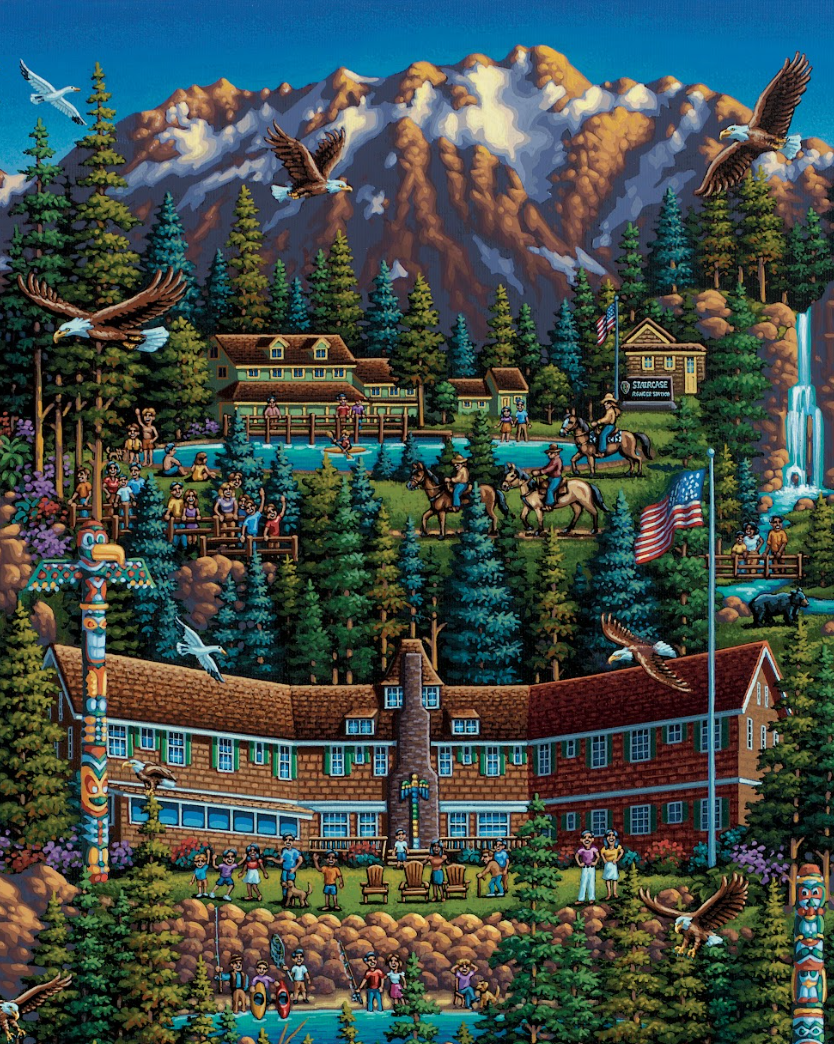 Olympic National Park, Washington Dowdle Signature Edition Puzzle