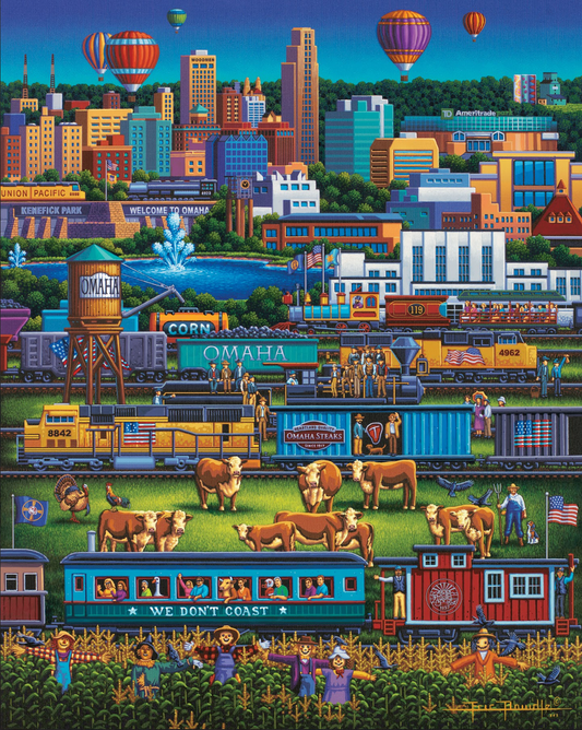 Omaha Trains, Nebraska