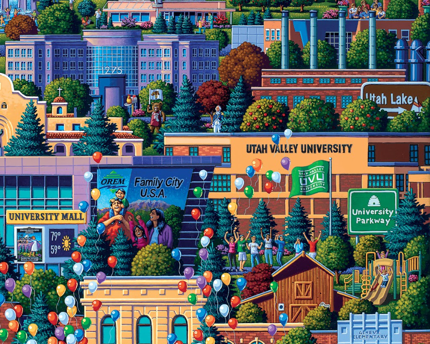 Orem Centennial, Utah Dowdle Signature Edition Puzzle