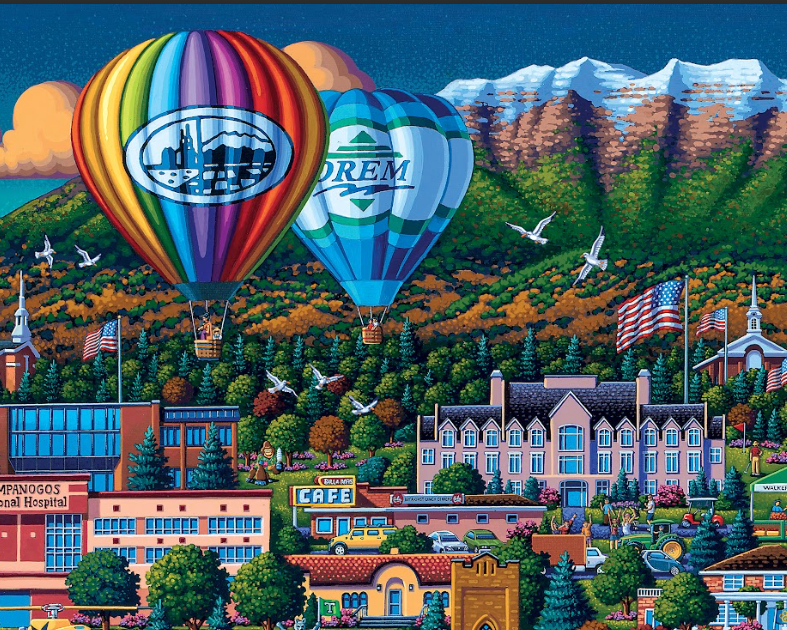 Orem Centennial, Utah Dowdle Signature Edition Puzzle