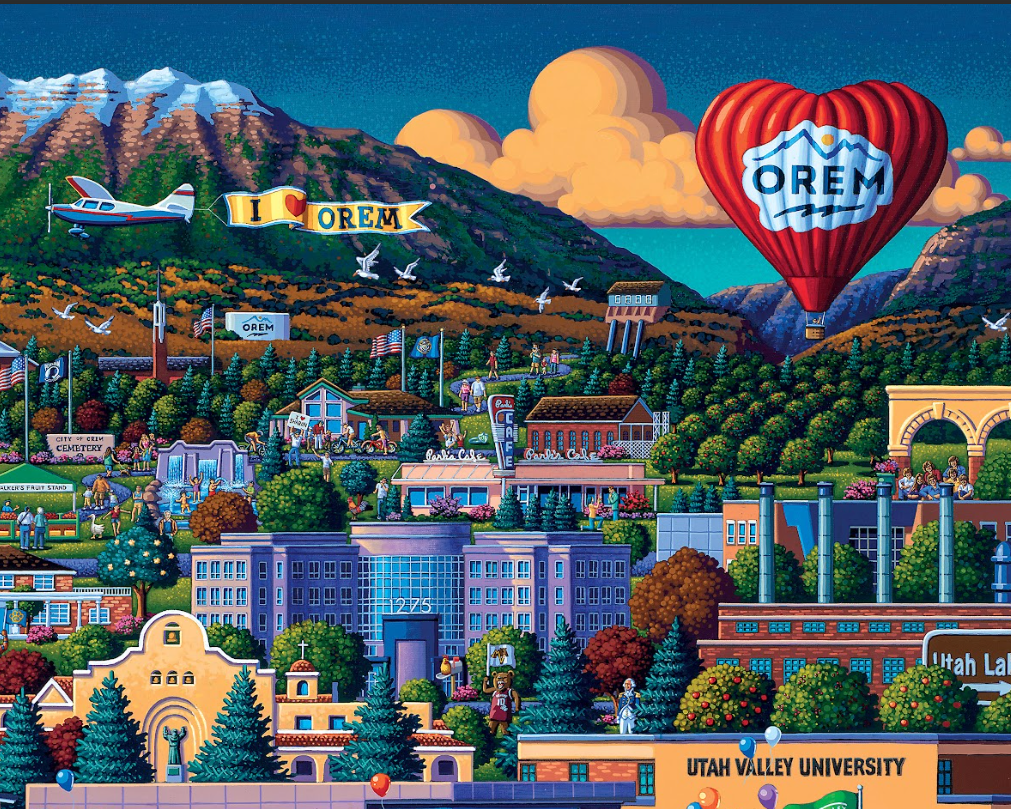 Orem Centennial, Utah Dowdle Signature Edition Puzzle