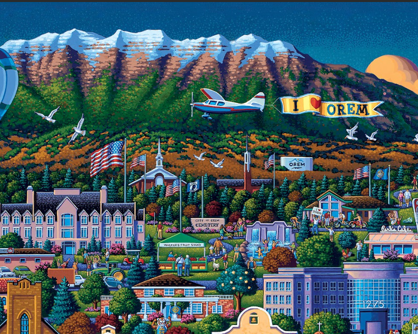 Orem Centennial, Utah Dowdle Signature Edition Puzzle