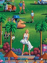 Palm Springs, California - 500 Piece Puzzle by Eric Dowdle - Premium No Glare Signature Edition