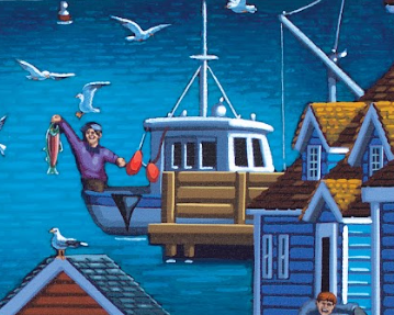 Peggy's Cove, Nova Scotia, Canada - 500 Piece Puzzle by Eric Dowdle - Premium No Glare Signature Edition