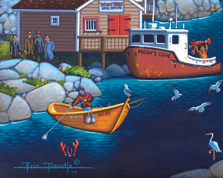 Peggy's Cove, Nova Scotia, Canada - 500 Piece Puzzle by Eric Dowdle - Premium No Glare Signature Edition
