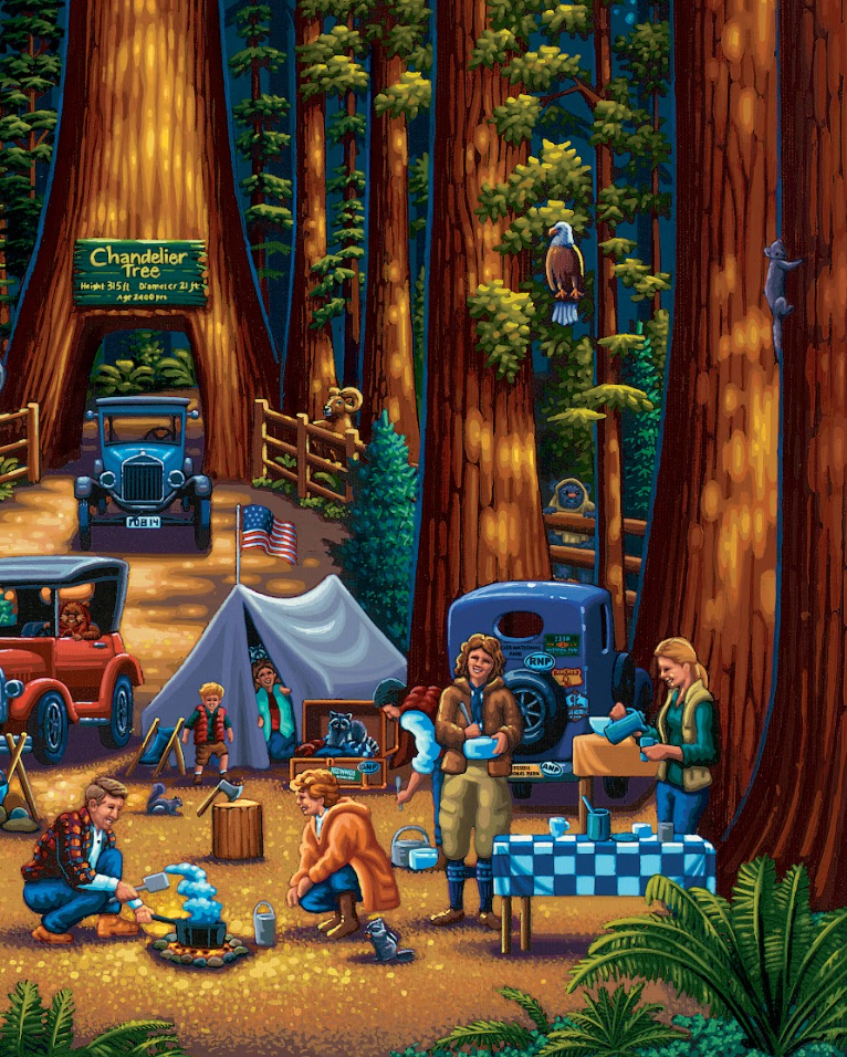 Redwood National Park, California Dowdle Signature Edition Puzzle