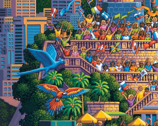 Rio de Janeiro, Brazil Dowdle Signature Edition Puzzle