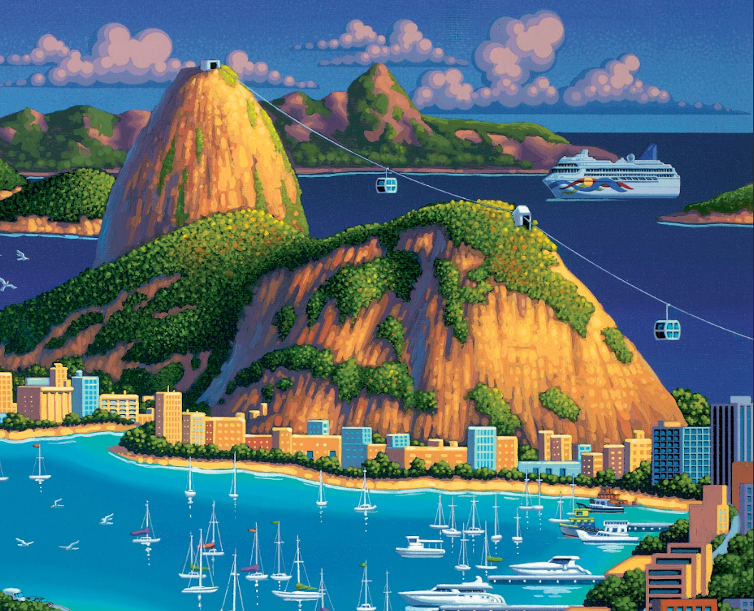 Rio de Janeiro, Brazil Dowdle Signature Edition Puzzle
