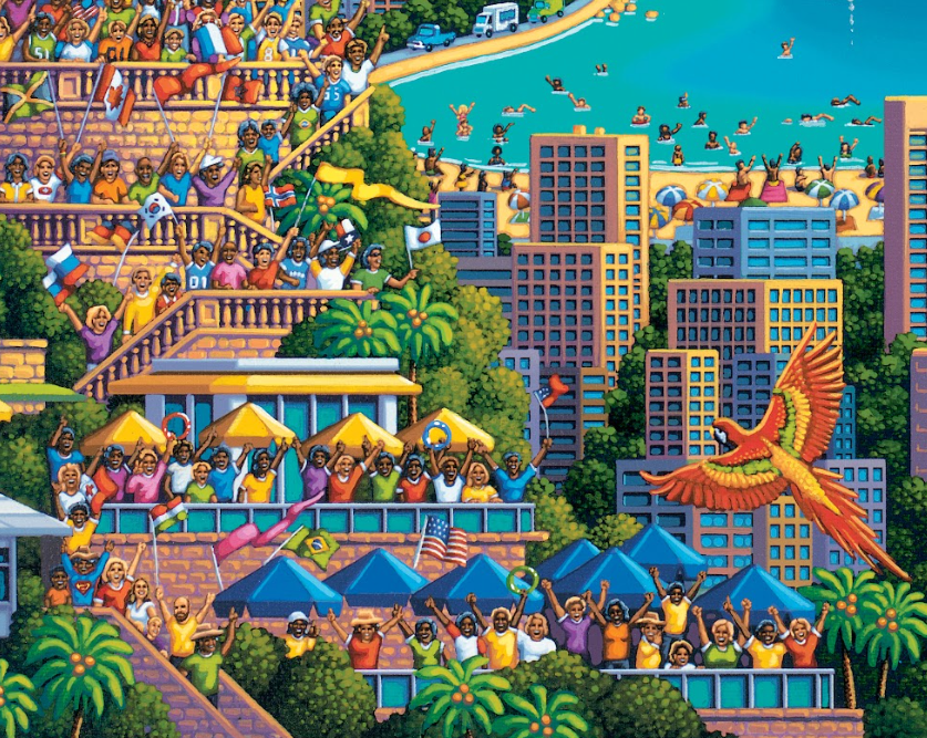 Rio de Janeiro, Brazil Dowdle Signature Edition Puzzle