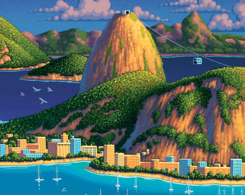 Rio de Janeiro, Brazil Dowdle Signature Edition Puzzle