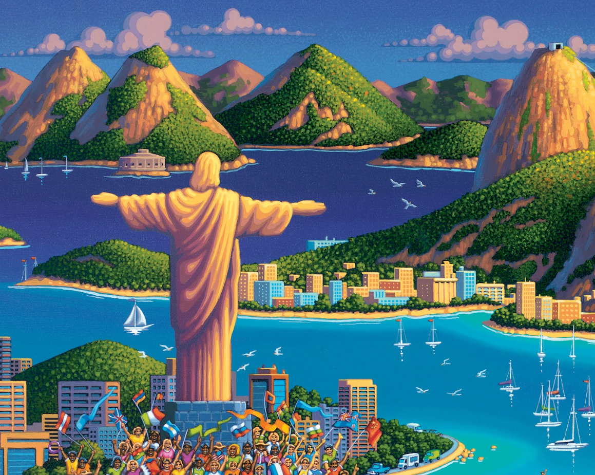 Rio de Janeiro, Brazil Dowdle Signature Edition Puzzle