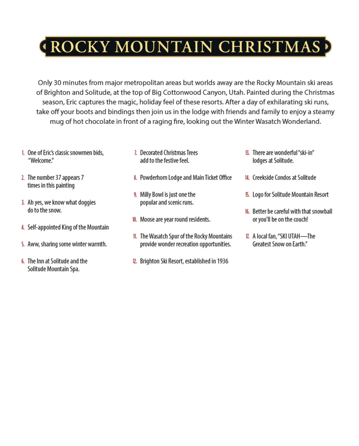 Rocky Mountain Christmas