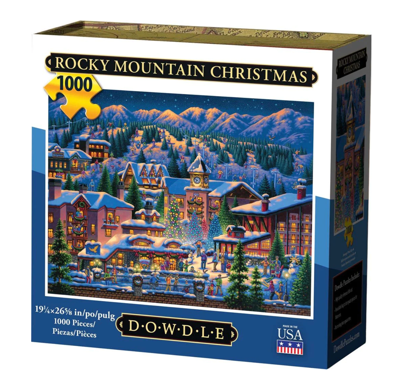 Rocky Mountain Christmas – Dowdle Puzzles & Art Gallery