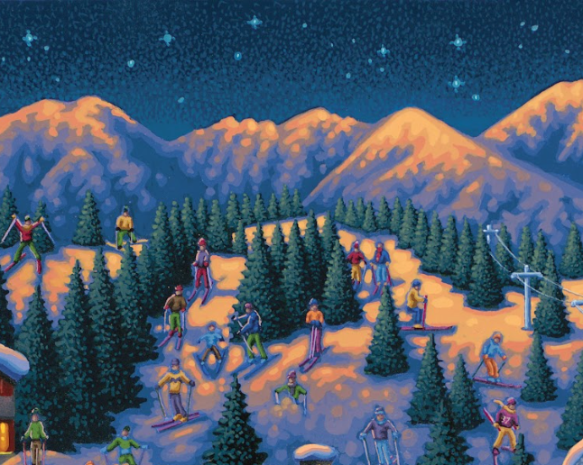 Rocky Mountain Christmas Puzzle - Dowdle Premium No Glare Edition - Sneak Peek Ships 9/5