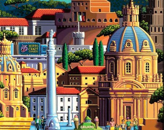 Rome, Italy - 500 Piece Puzzle by Eric Dowdle - Premium No Glare Signature Edition