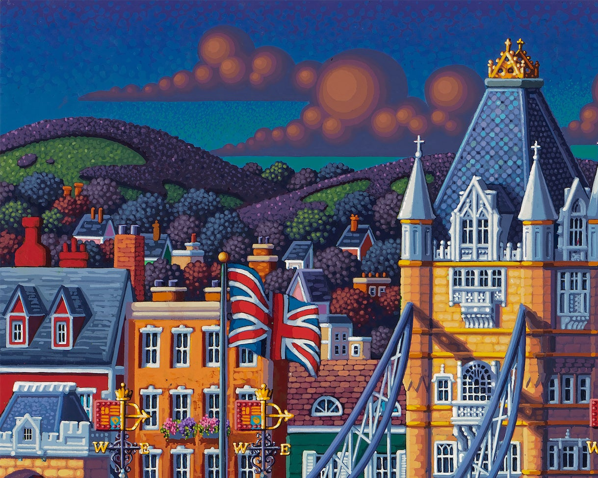 Royal London, England - 500 Piece Puzzle by Eric Dowdle - Premium No Glare Signature Edition