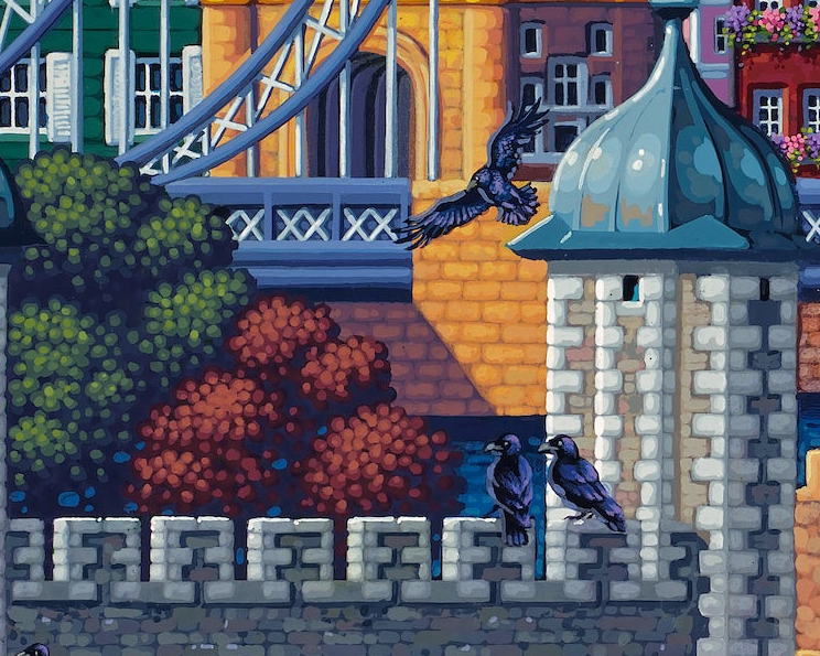 Royal London, England - 500 Piece Puzzle by Eric Dowdle - Premium No Glare Signature Edition