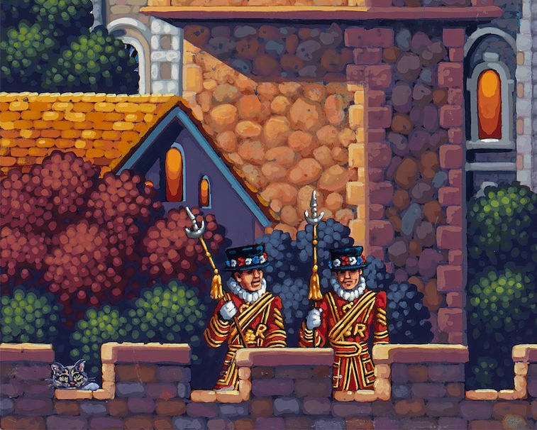 London Tower England Puzzle - Buffalo Games Edition by Eric Dowdle