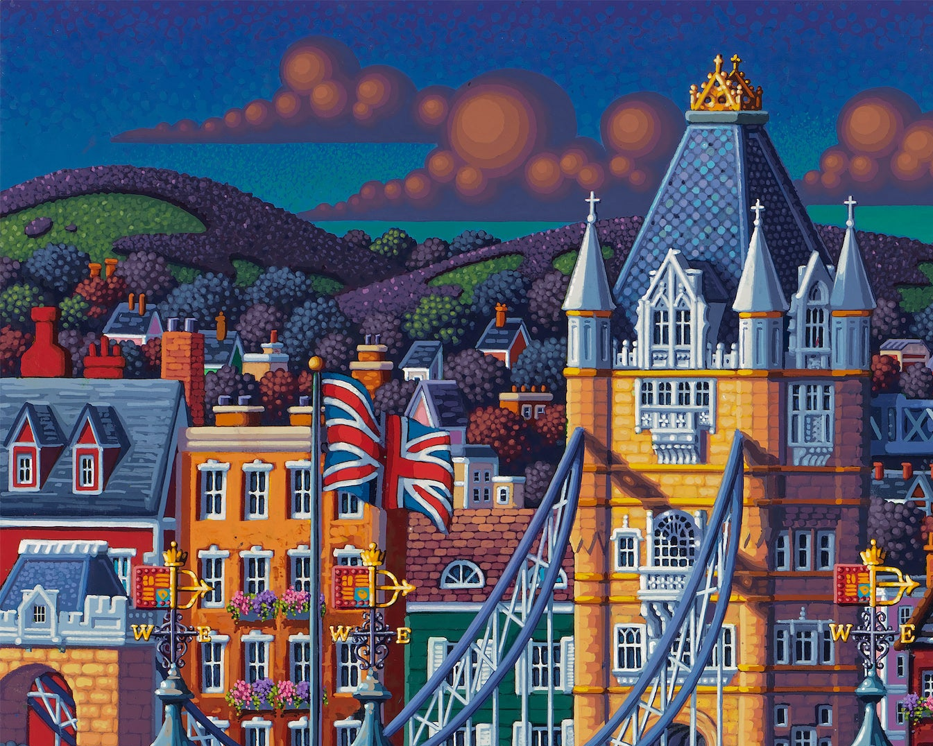 London Tower England Puzzle - Buffalo Games Edition by Eric Dowdle