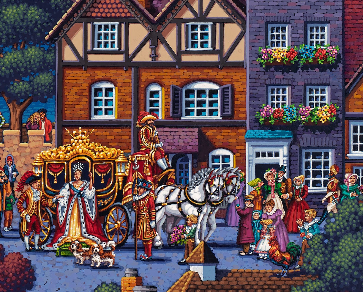 London Tower England Puzzle - Buffalo Games Edition by Eric Dowdle
