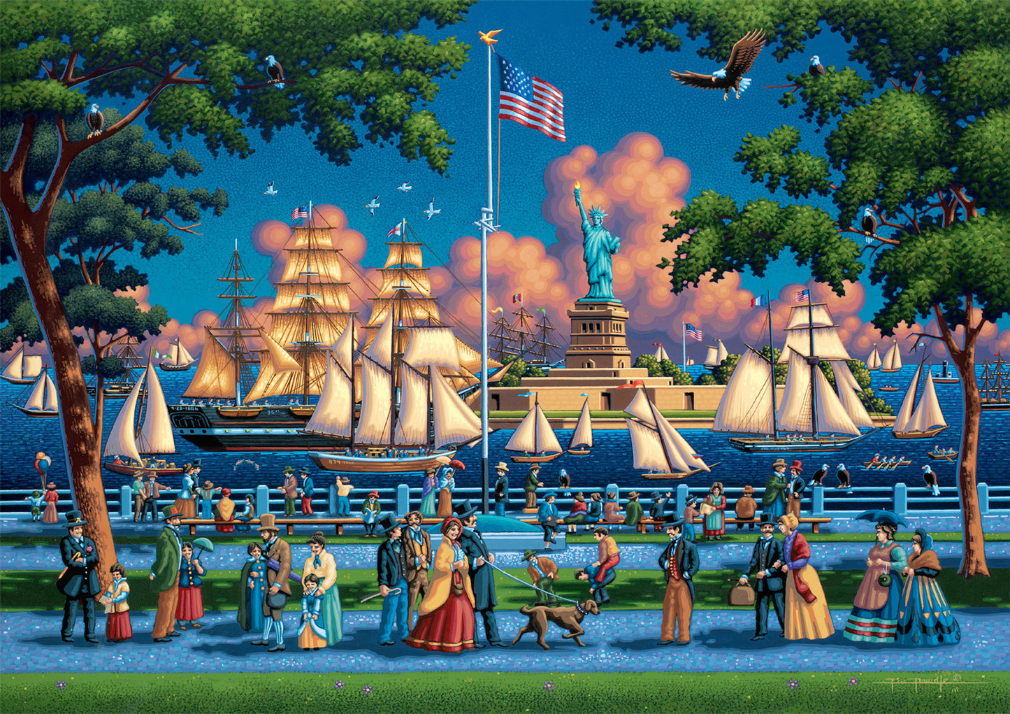 Statue of Liberty, New York - Buffalo Games Edition