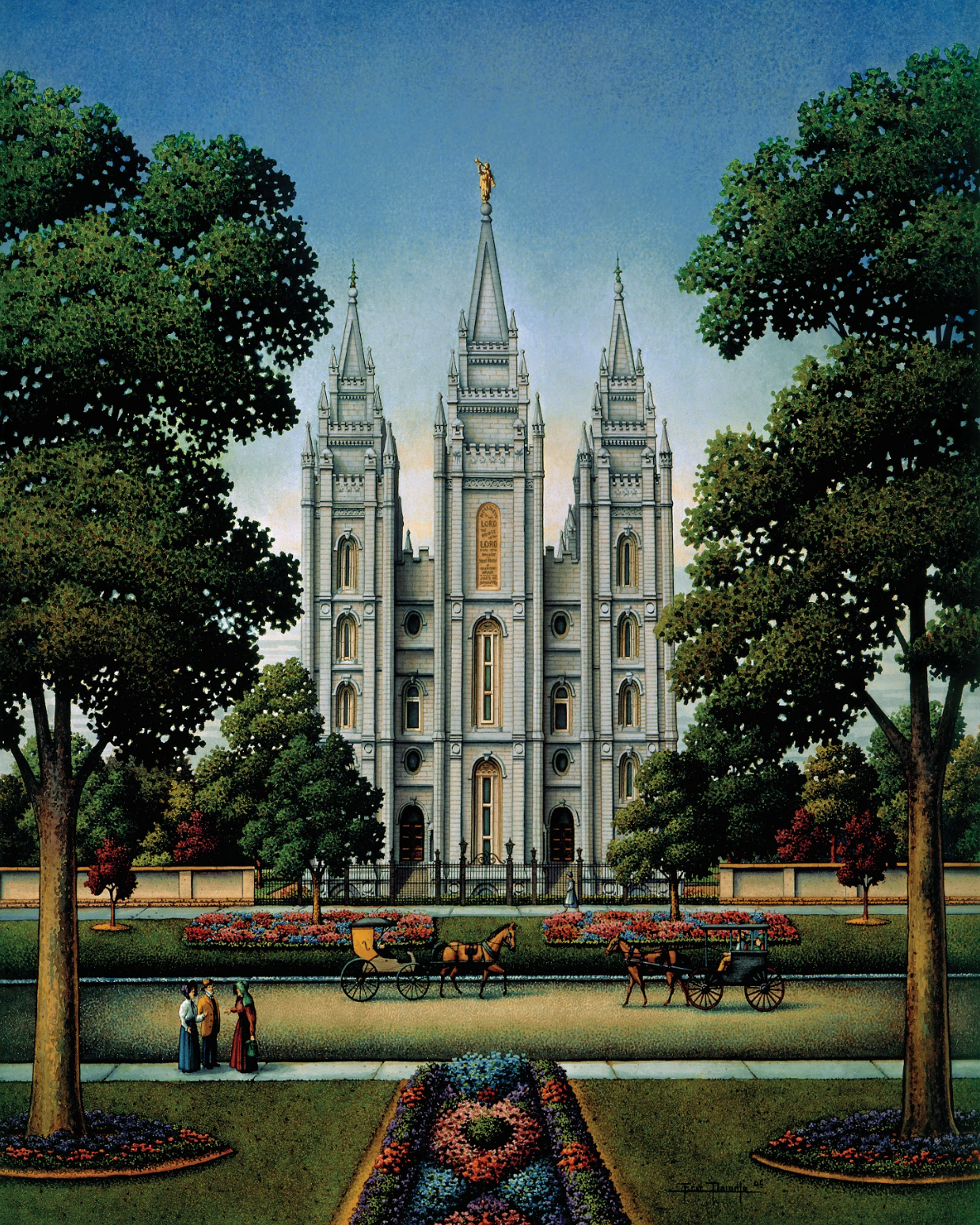 Salt Lake Temple, Utah