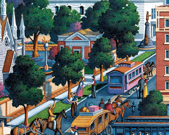 Salt Lake City, Utah - 500 Piece Puzzle by Eric Dowdle - Premium No Glare Signature Edition