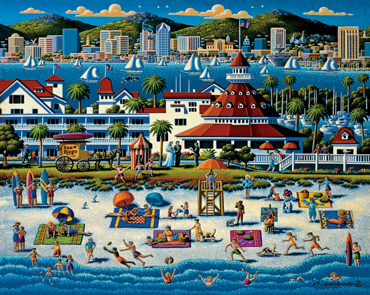 San Diego, California Dowdle Signature Edition Puzzle