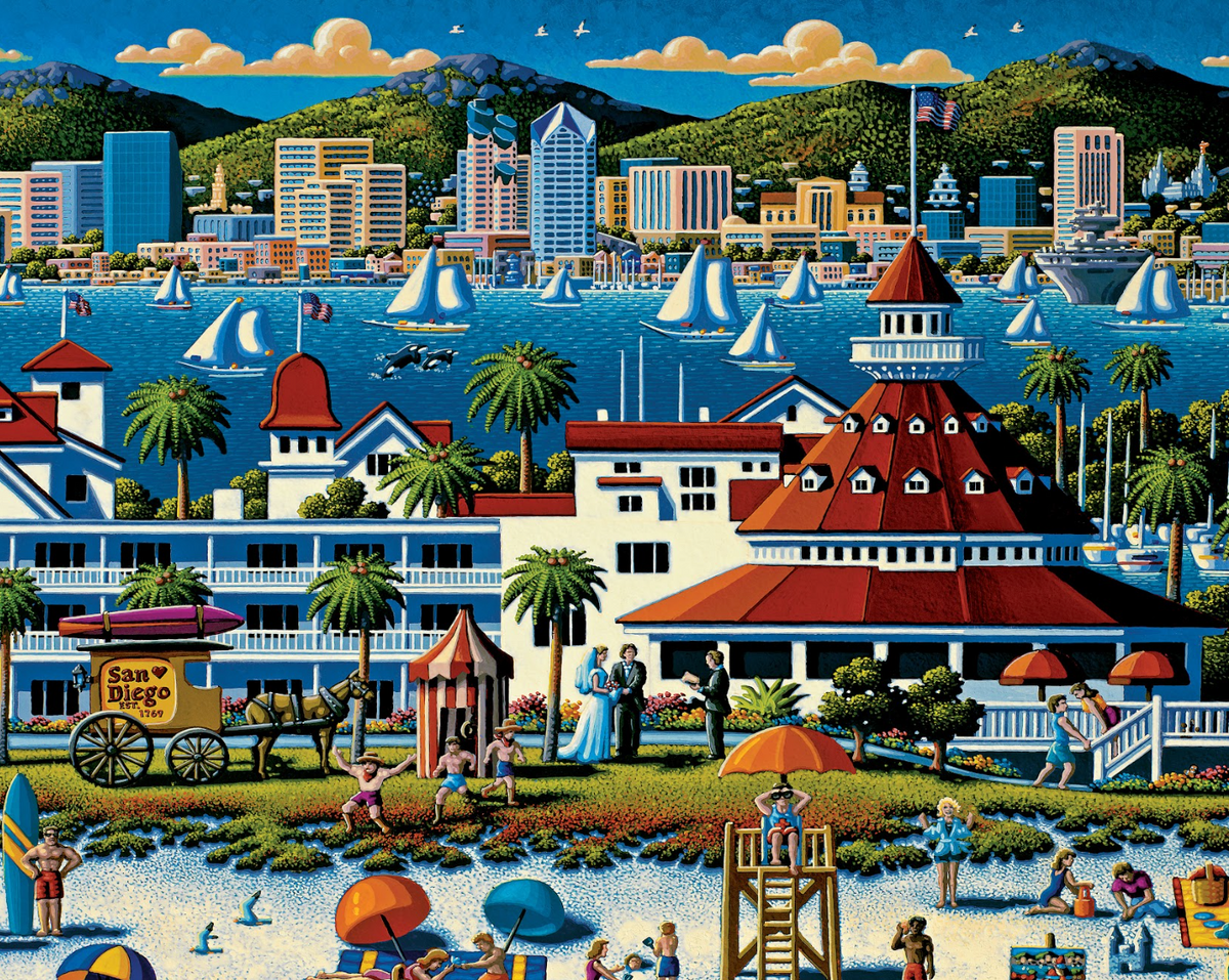 San Diego, California Dowdle Signature Edition Puzzle