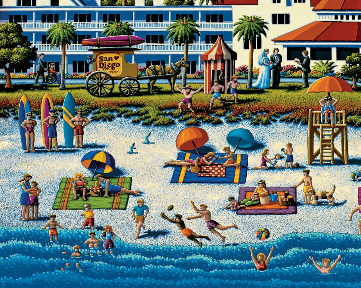 San Diego, California Dowdle Signature Edition Puzzle
