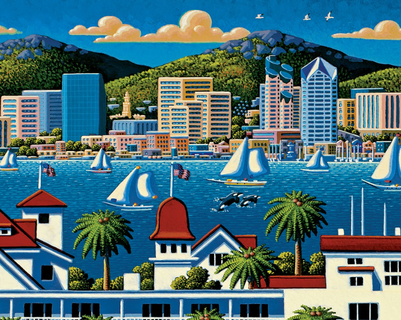 San Diego, California Dowdle Signature Edition Puzzle