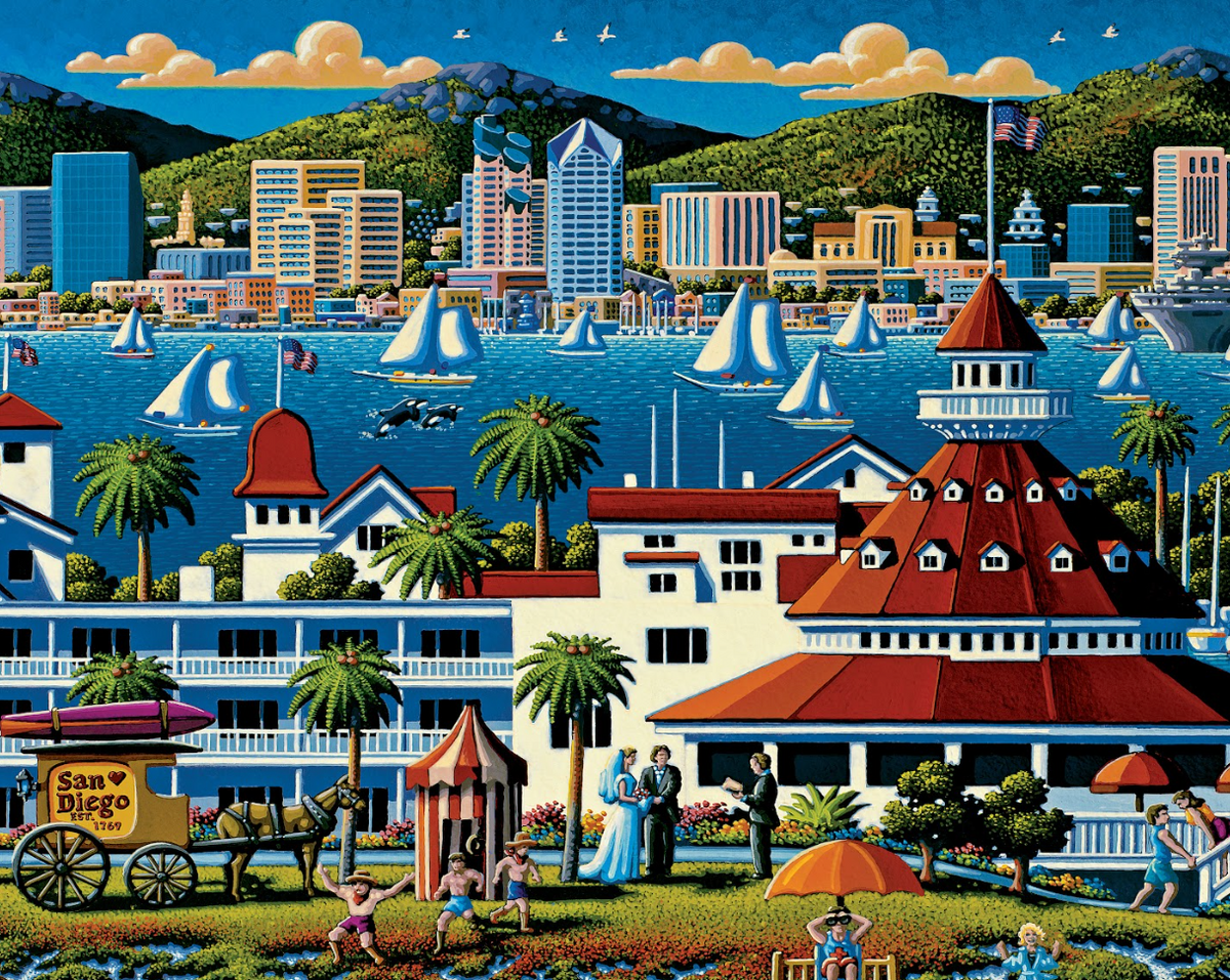 San Diego, California Dowdle Signature Edition Puzzle