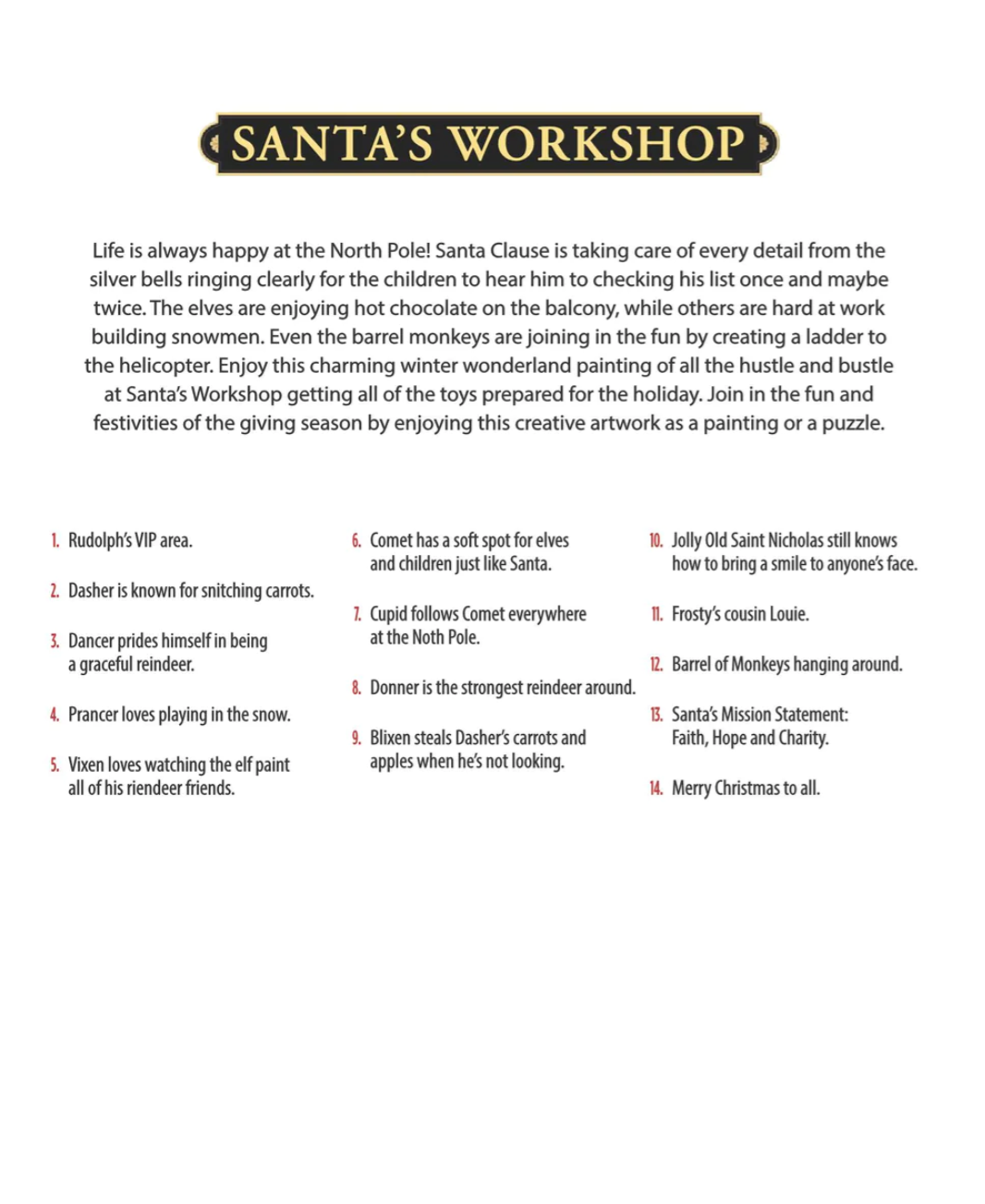 Santa's Workshop