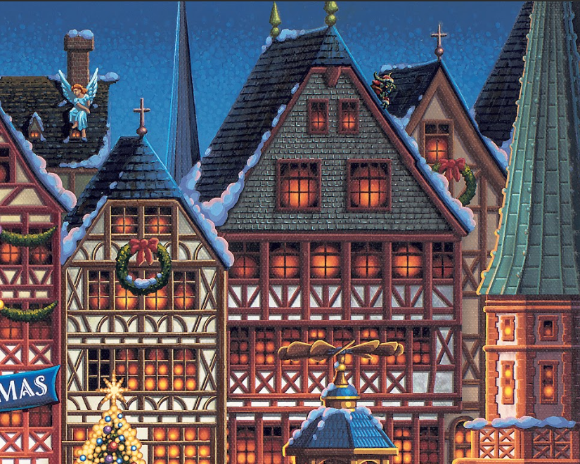 Frankfurt Christmas, Germany Dowdle Puzzle