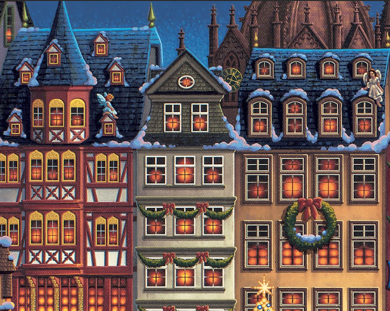 Frankfurt Christmas, Germany Dowdle Puzzle