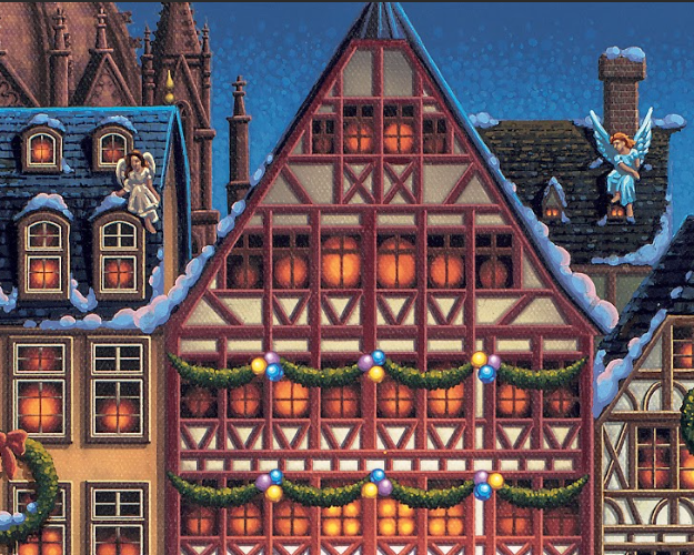 Frankfurt Christmas, Germany Dowdle Puzzle