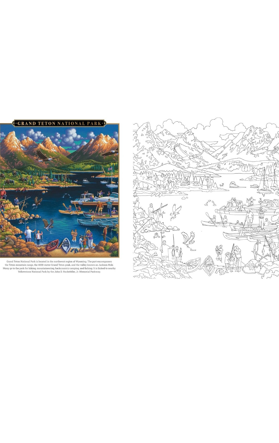 National Parks Coloring Book - Dowdle