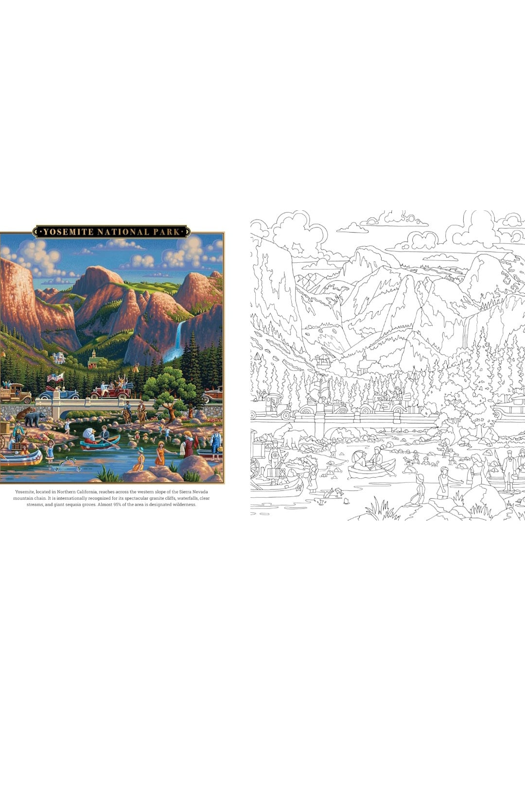 National Parks Coloring Book - Dowdle