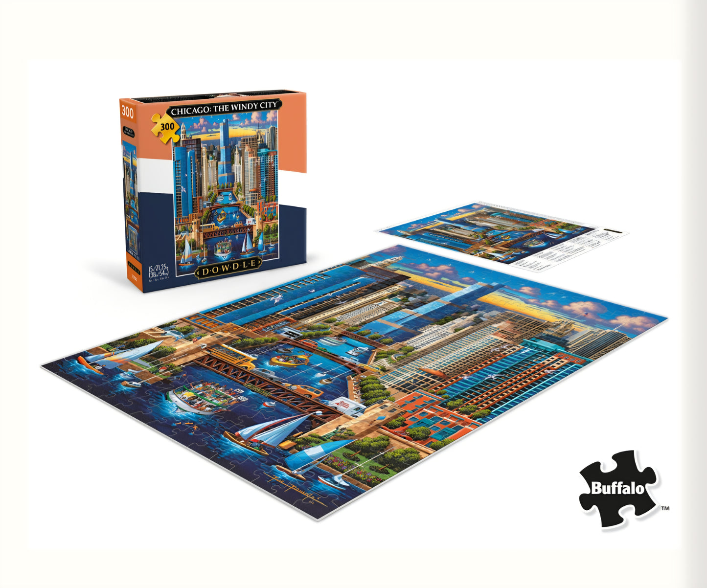 Chicago Windy City by Eric Dowdle - Buffalo Games Edition
