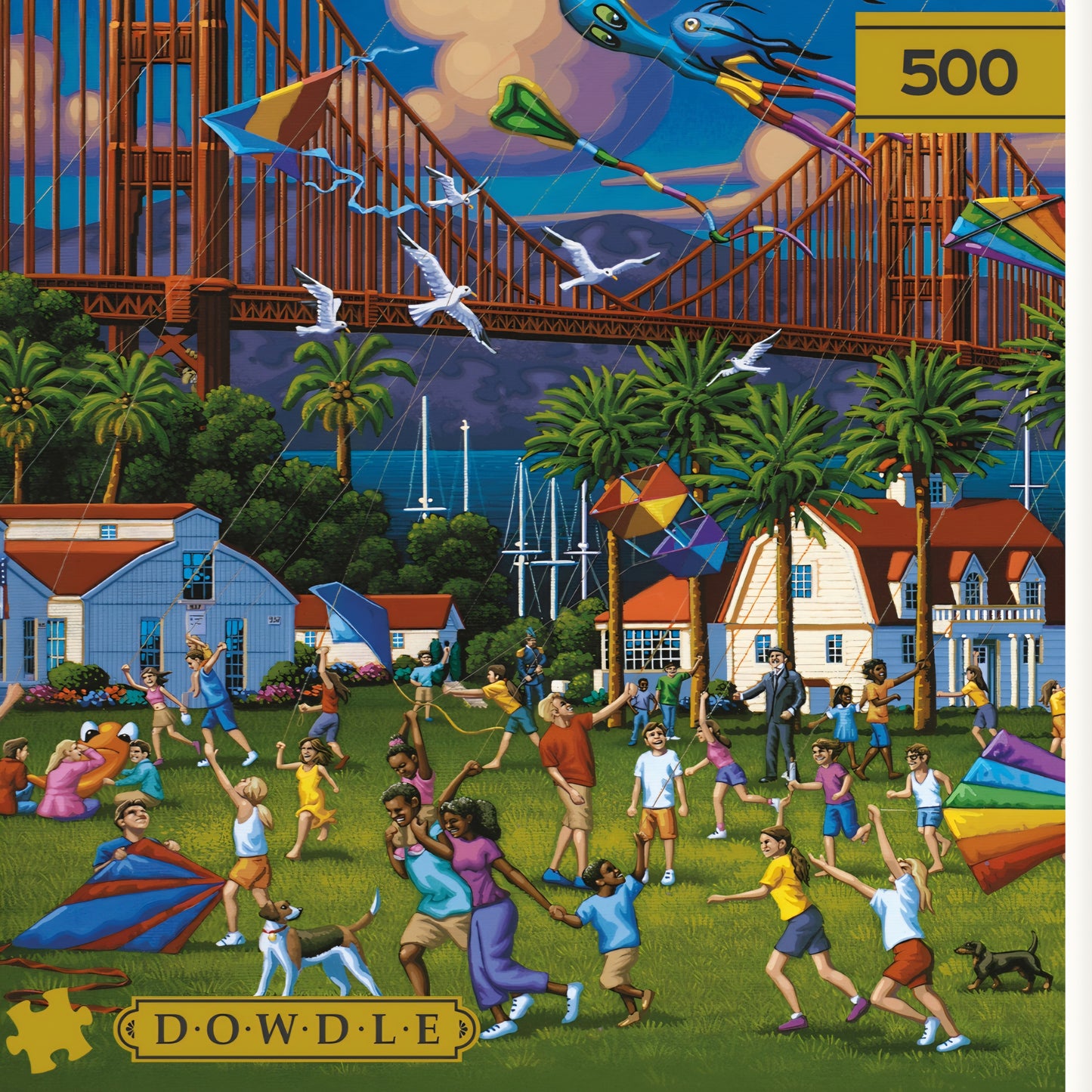 Golden Gate Bridge, California Puzzle - Dowdle Gold Edition