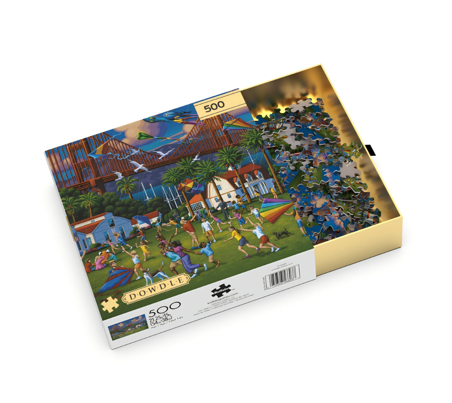Golden Gate Bridge, California Puzzle - Dowdle Gold Edition