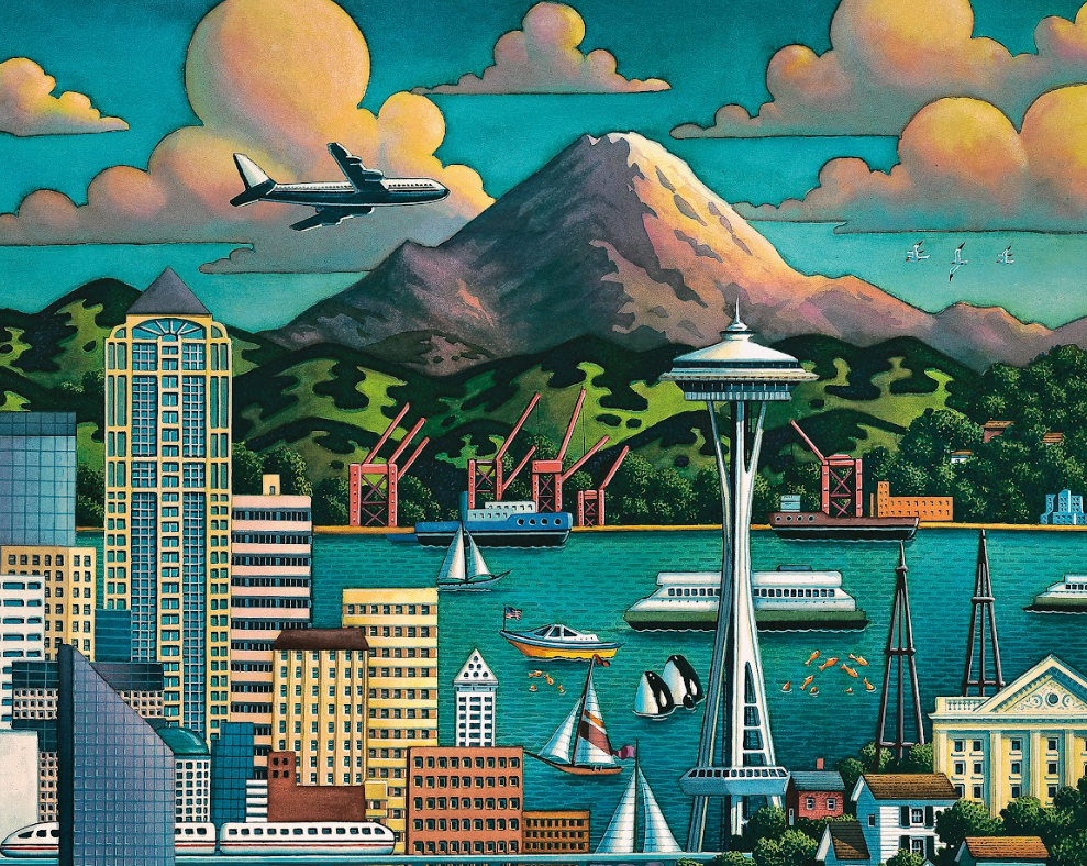 Seattle, Washington Value Edition Puzzle