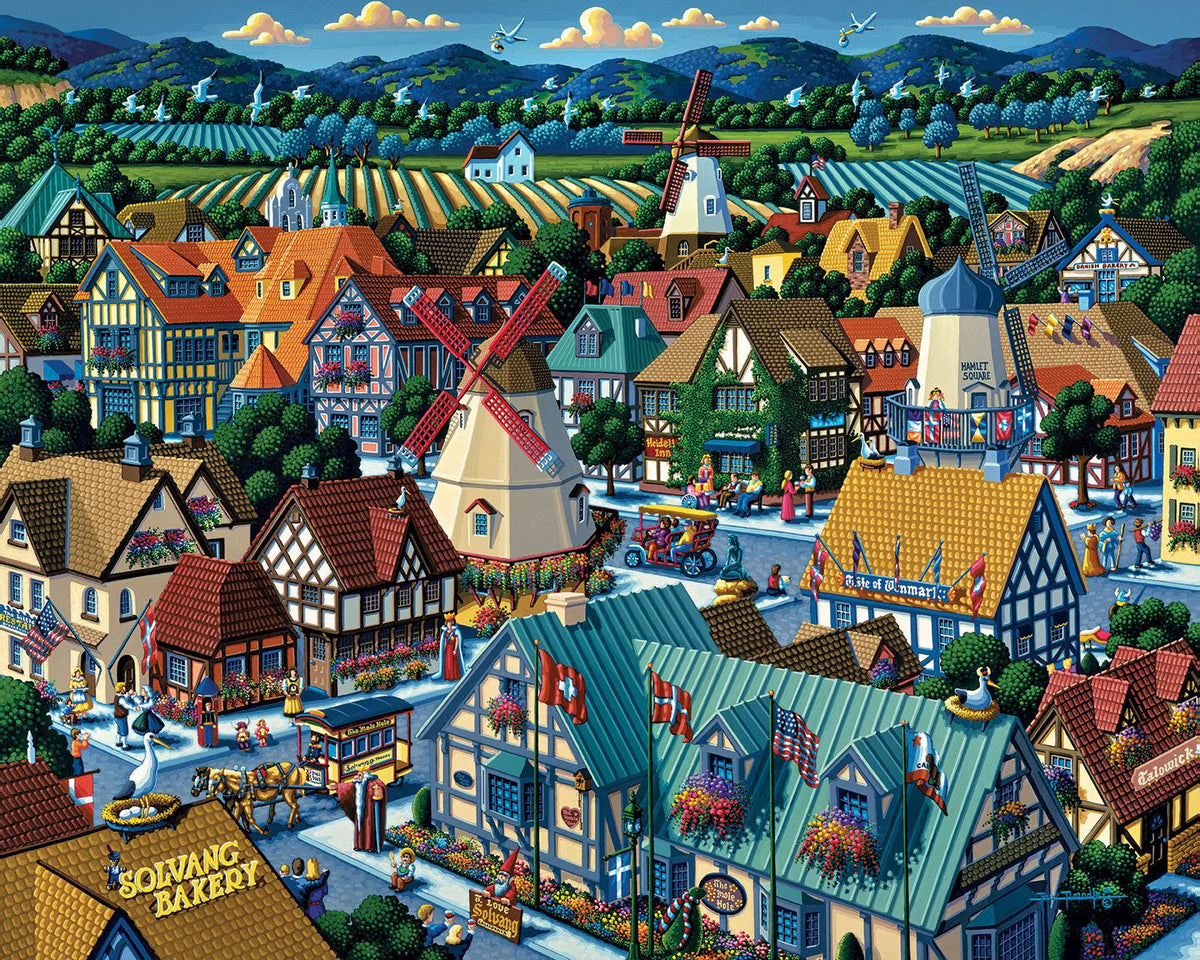 Solvang, California "Little Denmark" Dowdle Signature Edition Puzzle